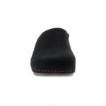 mules y slip-ons Dansko 4FJX187 Talulah mujer Nubuck molido negro - Image 3