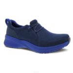 mules y slip-ons Dansko 4FJX193 marlee mujer malla azul marino