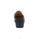mules y slip-ons Dansko 4FJX290 llevar mujer nubuck negro bruñido - Image 4
