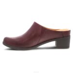 mules y slip-ons Dansko 4FJX291 llevar mujer nubuck vino bruñido - Image 2