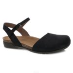 sandalias Dansko 4FJX105 serbal mujer nubuck negro