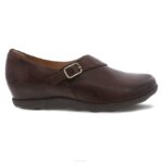 tacones y cuñas Dansko 4FJX249 marisa mujer nubuck marrón bruñido - Image 2