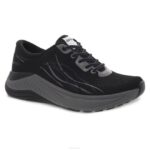 zapatillas de deporte y al aire libre Dansko 4FJX203 paso mujer malla negra/gris