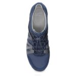zapatillas de deporte y al aire libre Dansko 4FJX217 henriette mujer ante azul marino - Image 5