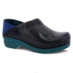 zuecos Dansko 4FJX27 profesional mujer negro translúcido
