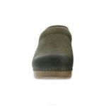 zuecos Dansko 4FJX28 profesional mujer nubuck verde bruñido - Image 3