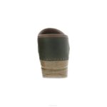 zuecos Dansko 4FJX28 profesional mujer nubuck verde bruñido - Image 4