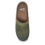 zuecos Dansko 4FJX28 profesional mujer nubuck verde bruñido - Image 5
