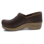 zuecos Dansko 4FJX34 profesional mujer marrón aceitado pull up - Image 2