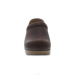 zuecos Dansko 4FJX34 profesional mujer marrón aceitado pull up - Image 3
