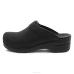 zuecos Dansko 4FJX54 Carlos personalizado mujer negro aceitado - Image 2