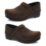 zuecos Dansko 4FJX57 Pro estrecho personalizado mujer marrón antiguo aceitado - Image 3